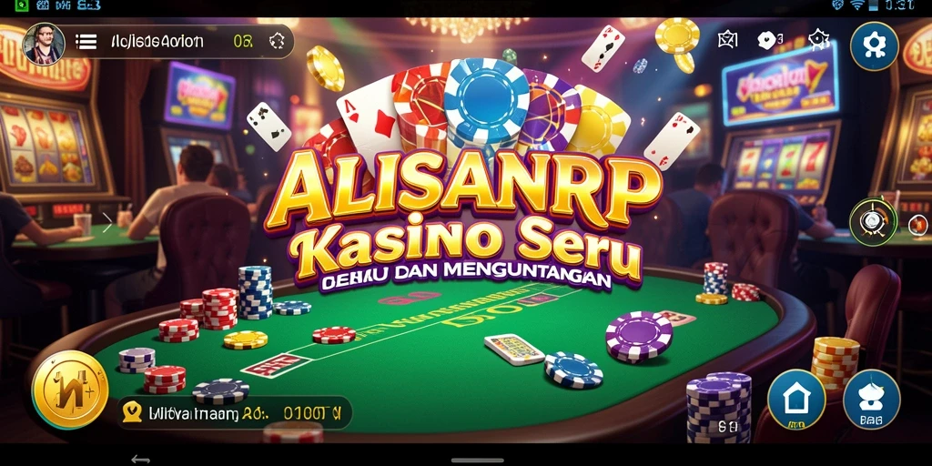Screenshot gameplay <strong>ALISANRP</strong> menunjukkan keseruan bermain Kasino.