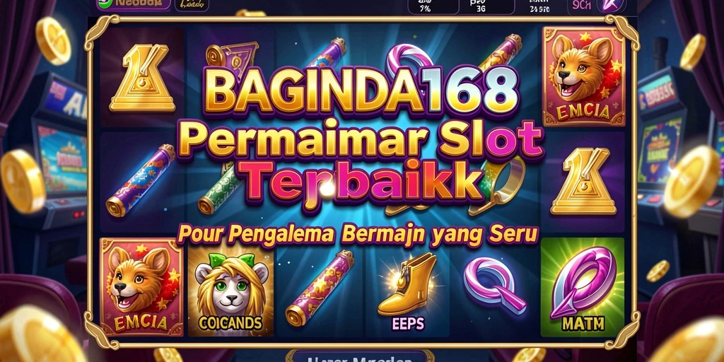 Tampilan gameplay Slot yang menarik dan menghibur di BAGINDA168.