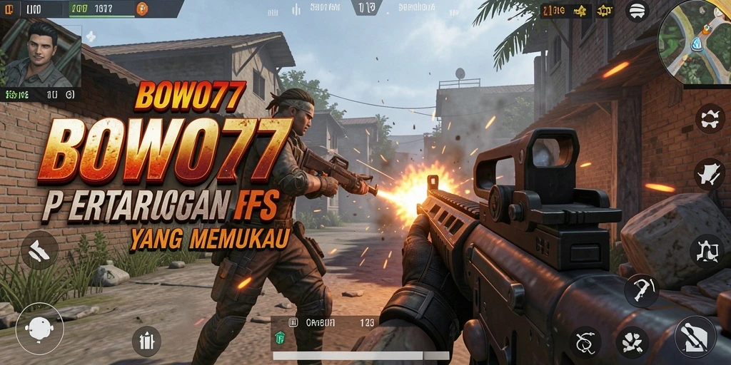 Tampilan gameplay BOWO77 yang mendebarkan dan penuh aksi.