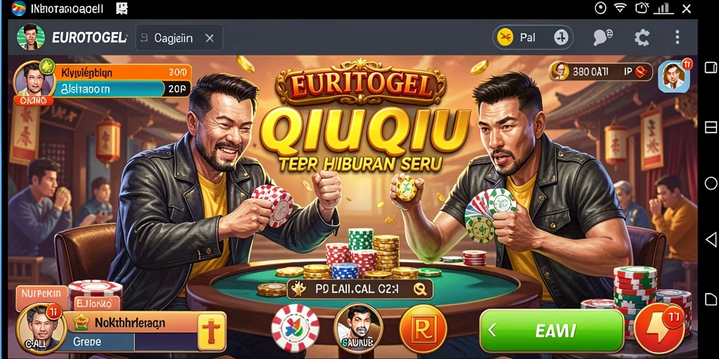 Tangkap momen seru saat bermain QiuQiu di EUROTOGEL.