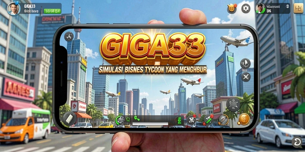Tampilan screenshot GIGA33 yang menampilkan keseruan gameplay Tycoon.