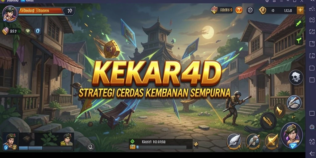 Tampilan antarmuka gameplay <strong>KEKAR4D</strong> yang menegangkan dan mendebarkan.