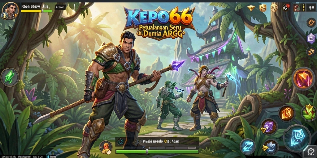 Tampilan keren dari gameplay petualangan di KEPO66.