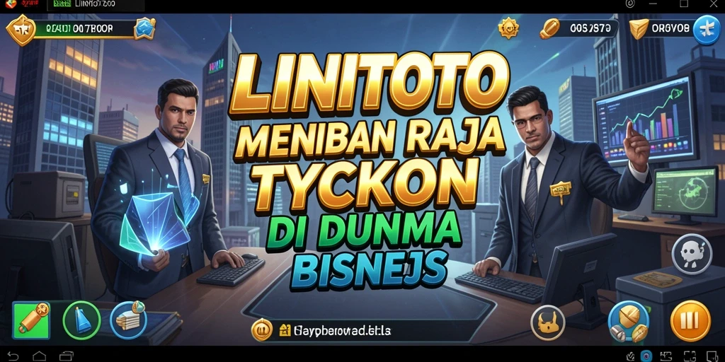Tampilan gameplay menarik dari LINITOTO yang menunjukkan strategi bisnis.