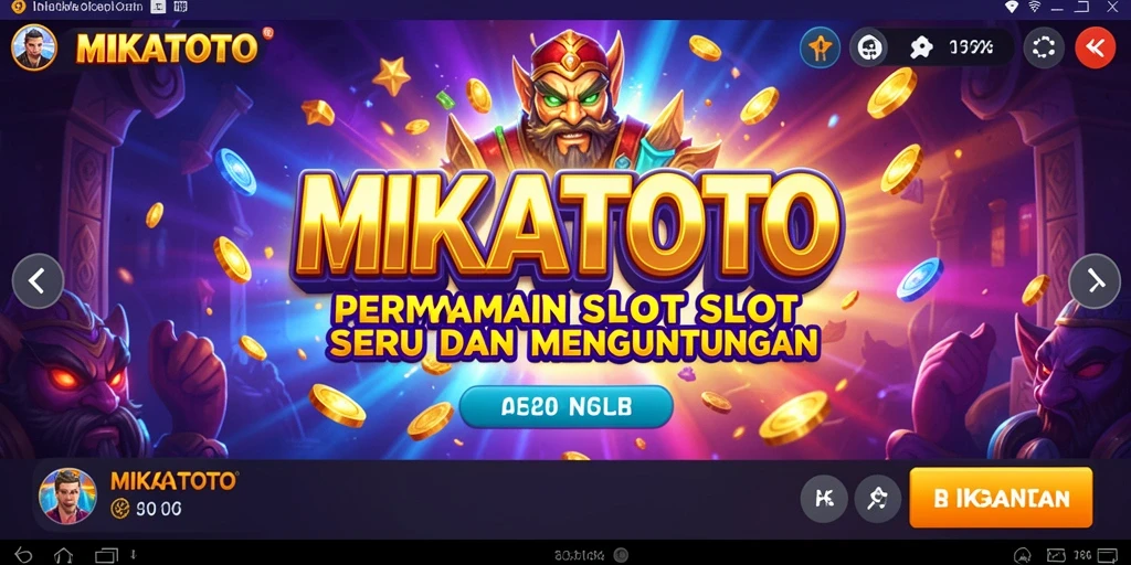 Tampilan gameplay Slot yang seru di MIKATOTO.