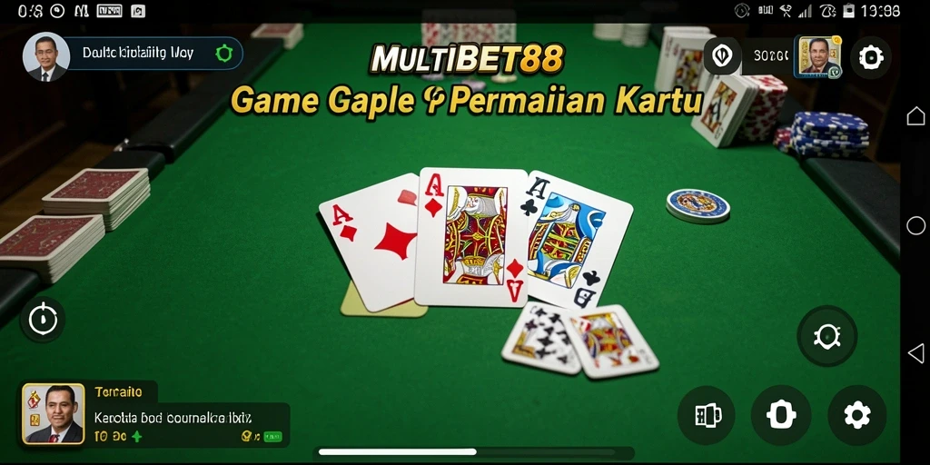 Gameplay seru dan interaktif dalam MULTIBET88 saat bermain Gaple.