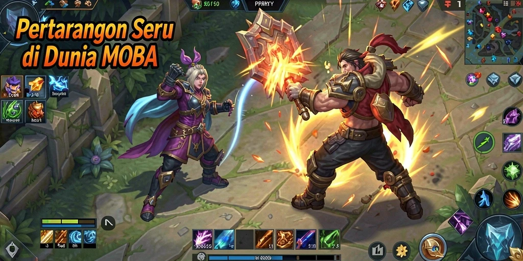 Gameplay seru PPRRYY dalam aksi.