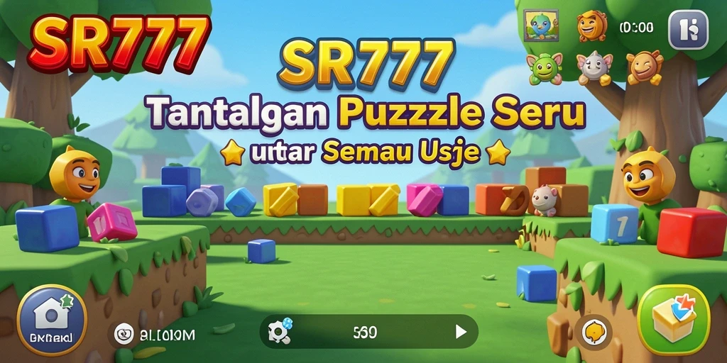 Tampilan gameplay puzzle yang menantang dan menarik.