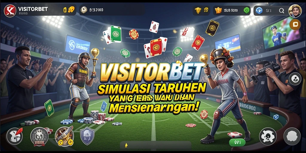 Screenshot utama VISITORBET menunjukkan pengalaman seru dalam simulasi taruhan.